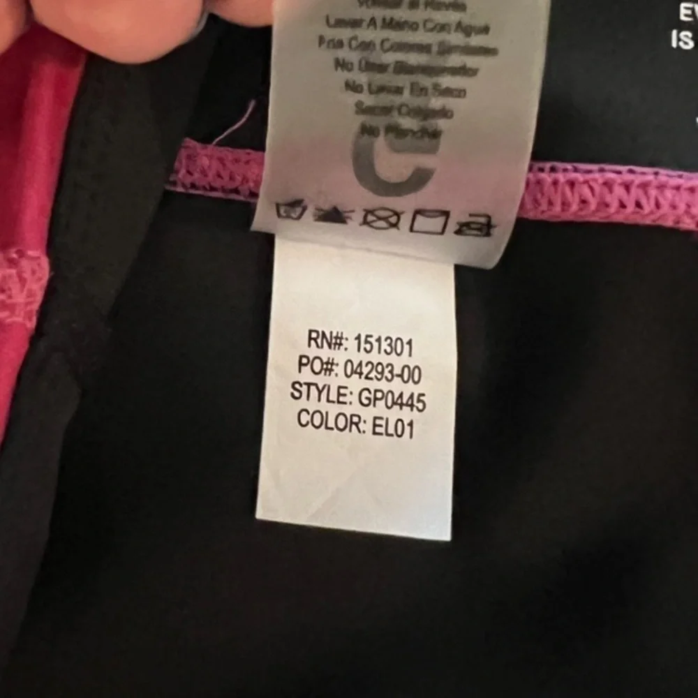 GOOD AMERICAN S Core Strength Pink Ombré leggings Leggings